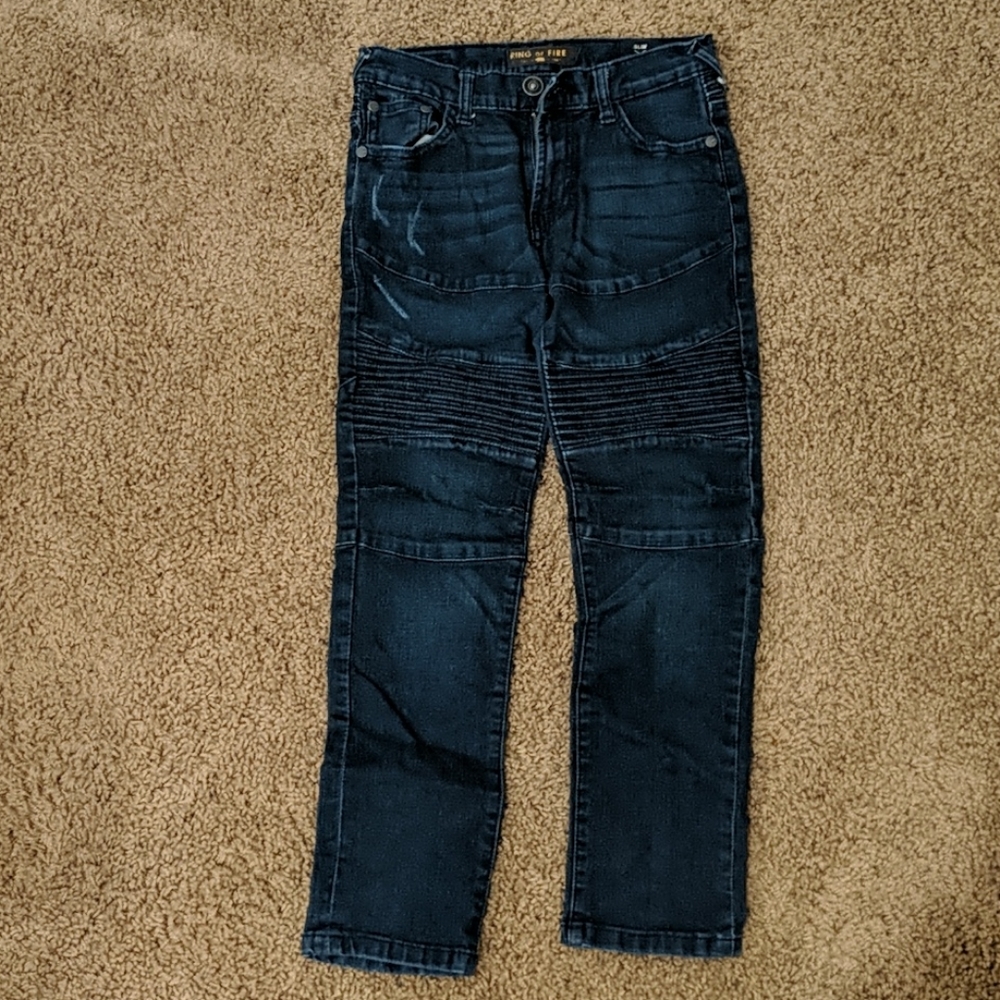 Rinfg of Fire boys distressed slim jeans